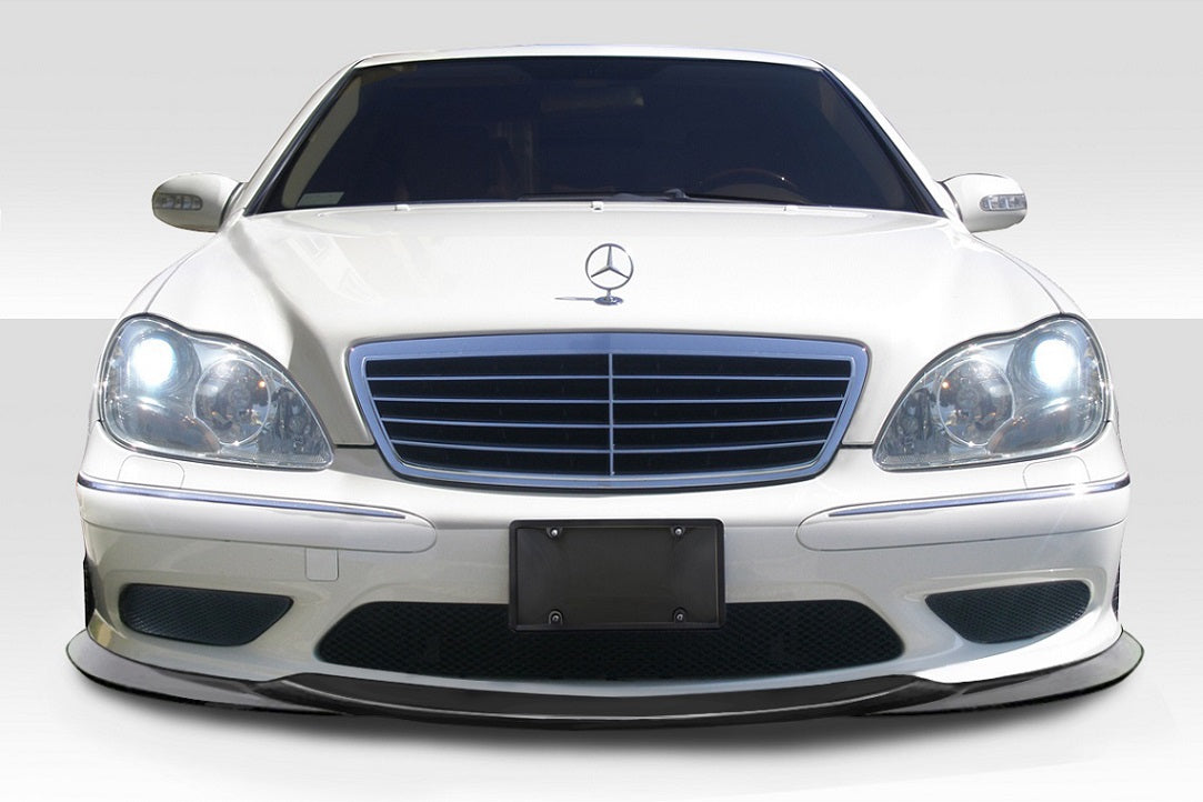 Extreme Dimensions Duraflex Sport Front Lip Spoiler Compatible With 2003-2006 Mercedes S Class - 1 Piece - 113437