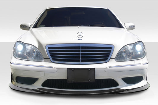 Extreme Dimensions Duraflex Sport Front Lip Spoiler Compatible With 2003-2006 Mercedes S Class - 1 Piece - 113437