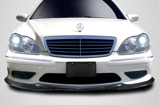 Carbon Creations Sport Front Lip Spoiler Compatible With 2003-2006 Mercedes S Class - 1 Piece - 113438