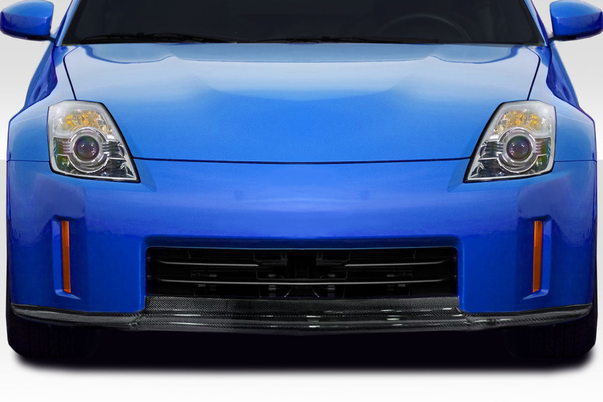 Carbon Creations MZ Front Lip Spoiler Compatible With 2006-2008 Nissan 350Z - 1 Piece - 113455