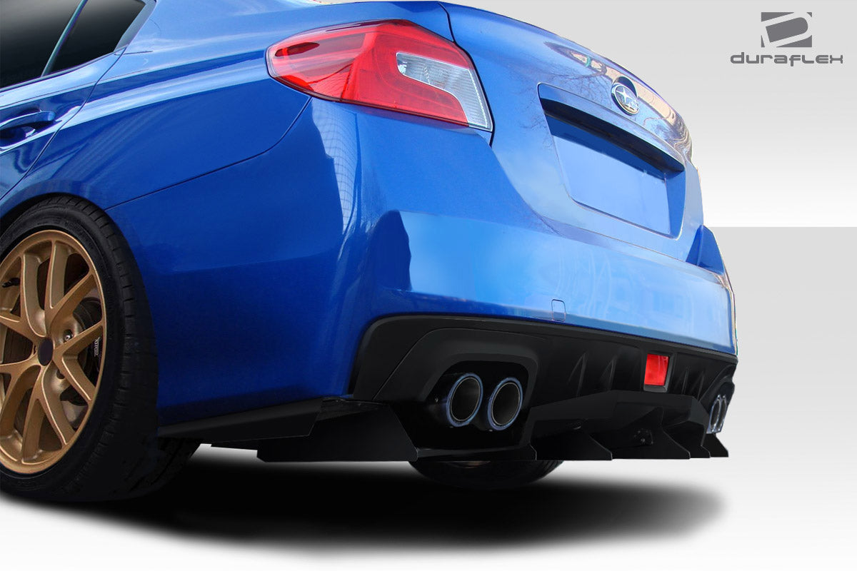 Extreme Dimensions Duraflex VRS Rear Diffuser Compatible With 2015-2021 Subaru WRX STI - 13 Piece - 113471