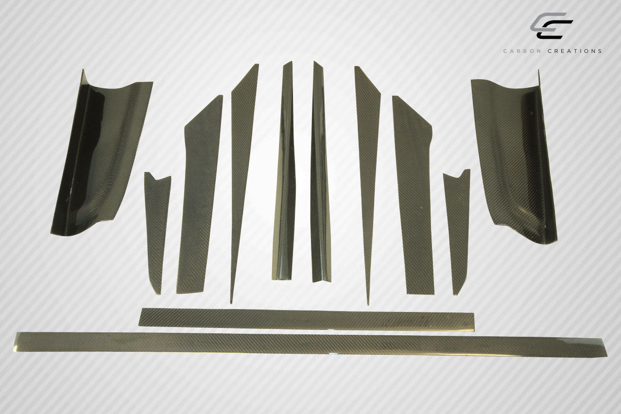 Carbon Creations VRS Rear Diffuser Compatible With 2015-2021 Subaru WRX STI - 3 Piece - 113472