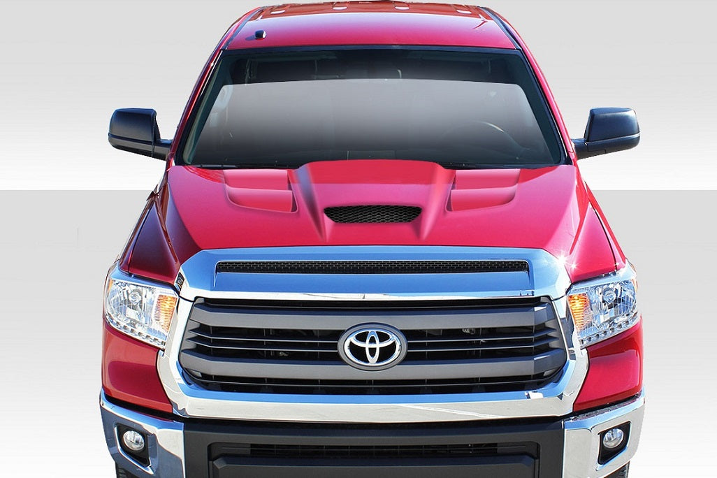 Extreme Dimensions Duraflex Viper Look Hood Compatible With 2014-2021 Toyota Tundra - 1 Piece - 113479