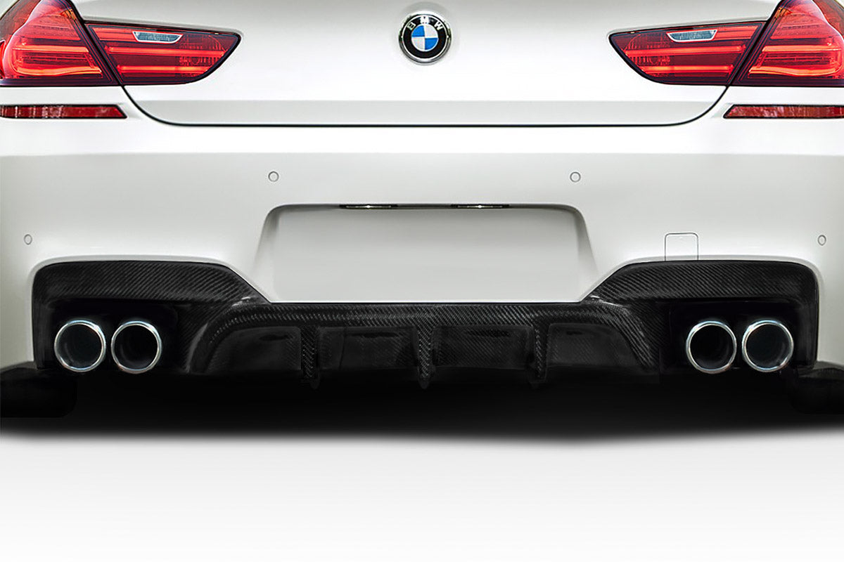 Carbon Creations AMK Rear Lip Add On Spoiler Compatible With 2011-2019 BMW 6 Series - 1 Piece - 113484