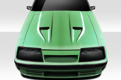 Extreme Dimensions Duraflex STM Hood Compatible With 1983-1986 Ford Mustang - 1 Piece - 113485