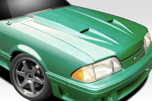 Extreme Dimensions Duraflex STM Hood Compatible With 1987-1993 Ford Mustang - 1 Piece - 113486