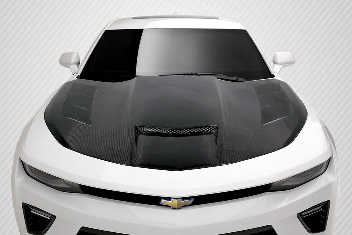 Carbon Creations TS-1 Hood Compatible With 2016-2024 Chevrolet Camaro - 1 Piece - 113488