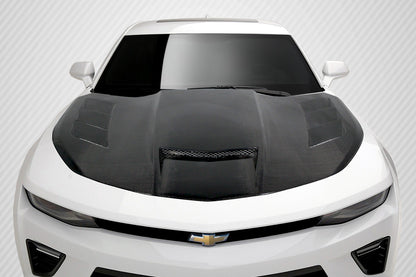 Carbon Creations TS-1 Hood Compatible With 2016-2024 Chevrolet Camaro - 1 Piece - 113488