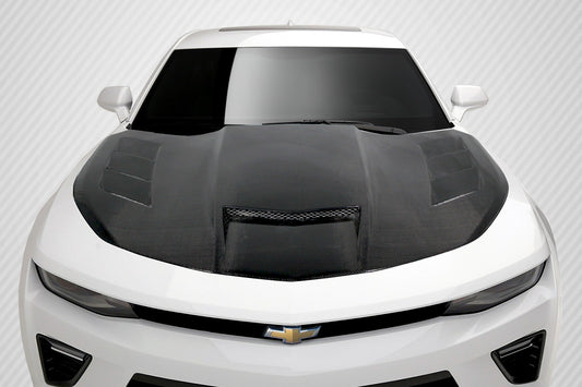 Carbon Creations TS-1 Hood Compatible With 2016-2024 Chevrolet Camaro - 1 Piece - 113488