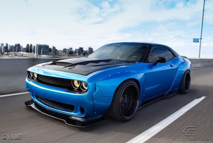 Carbon Creations Viper Look Hood Compatible With 2008-2023 Dodge Challenger - 1 Piece - 113490