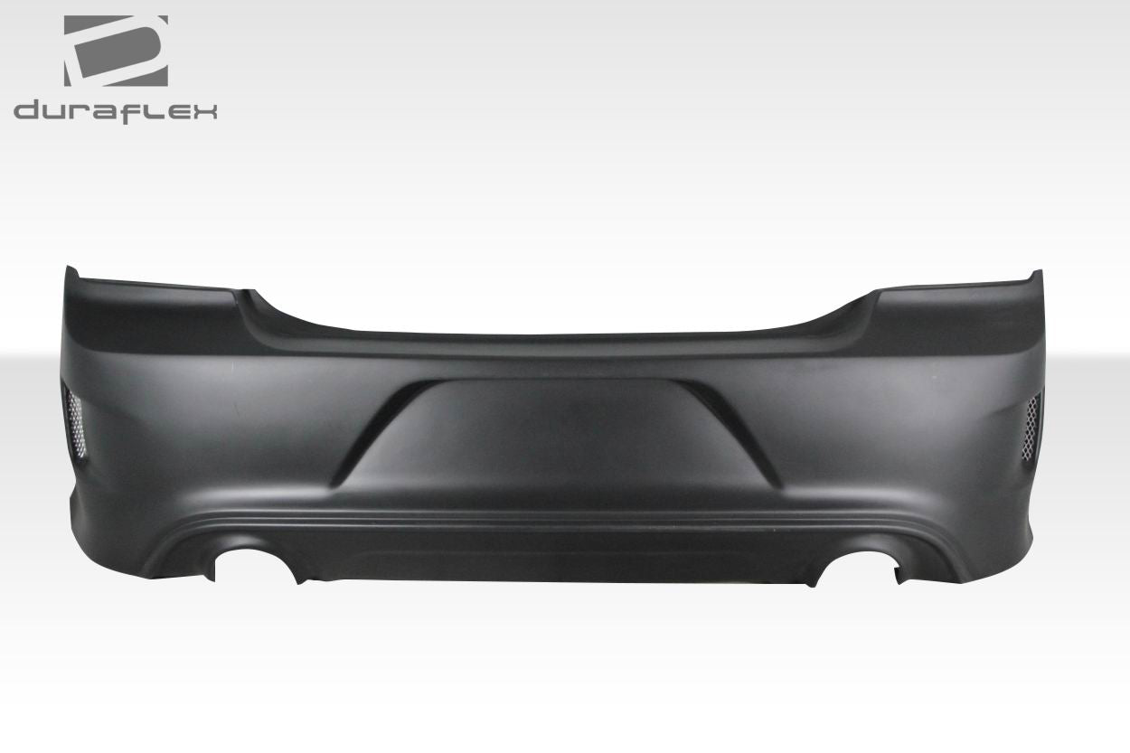 Extreme Dimensions Duraflex Hellcat Look Rear Bumper Cover Compatible With 2011-2014 Dodge Charger - 1 Piece - 113493