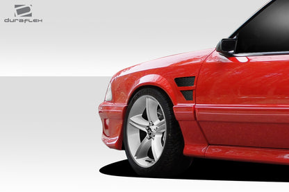 Extreme Dimensions Duraflex D1 Front Fenders Compatible With 1987-1993 Ford Mustang - 2 Piece - 113494