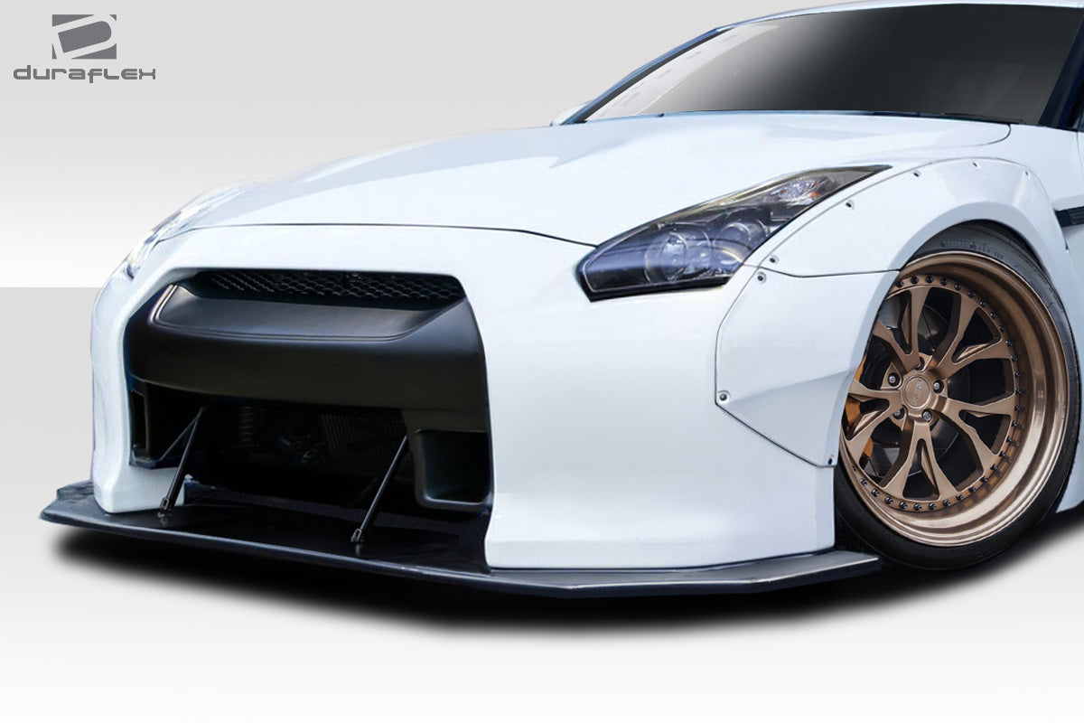 Extreme Dimensions Duraflex LBW Front Lip Spoiler Compatible With 2009-2016 Nissan GTR - 1 Piece - 113506