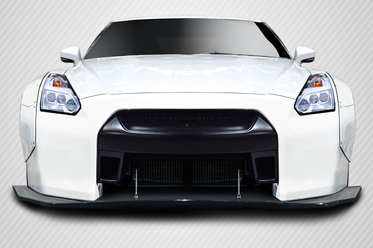 Carbon Creations LBW Front Lip Spoiler Compatible With 2009-2016 Nissan GTR - 1 Piece - 113507