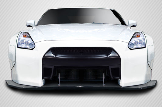 Carbon Creations LBW Front Lip Spoiler Compatible With 2009-2016 Nissan GTR - 1 Piece - 113507