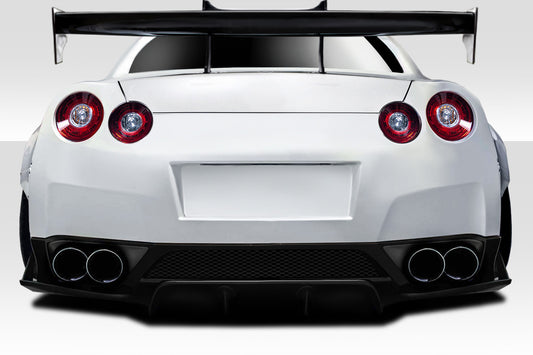Extreme Dimensions Duraflex LBW Rear Lip Add On Spoiler Compatible With 2009-2016 Nissan GTR - 3 Piece - 113510
