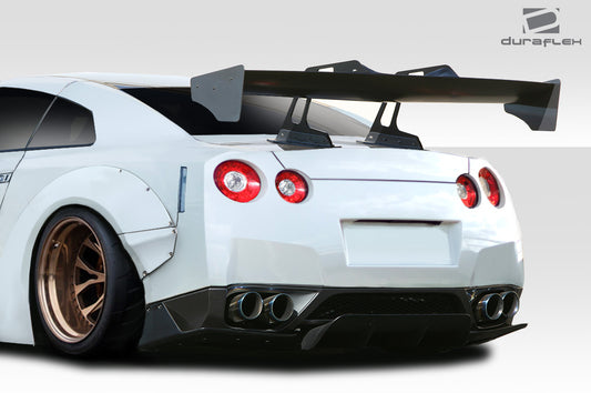 Extreme Dimensions Duraflex LBW Rear Lip Add On Spoiler Compatible With 2009-2016 Nissan GTR - 3 Piece - 113510