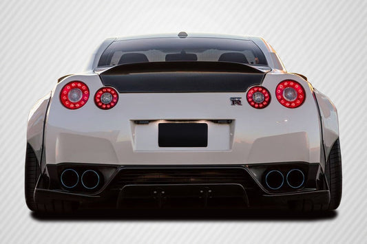 Carbon Creations LBW Rear Lip Add On Spoiler Compatible With 2009-2016 Nissan GTR - 3 Piece - 113511