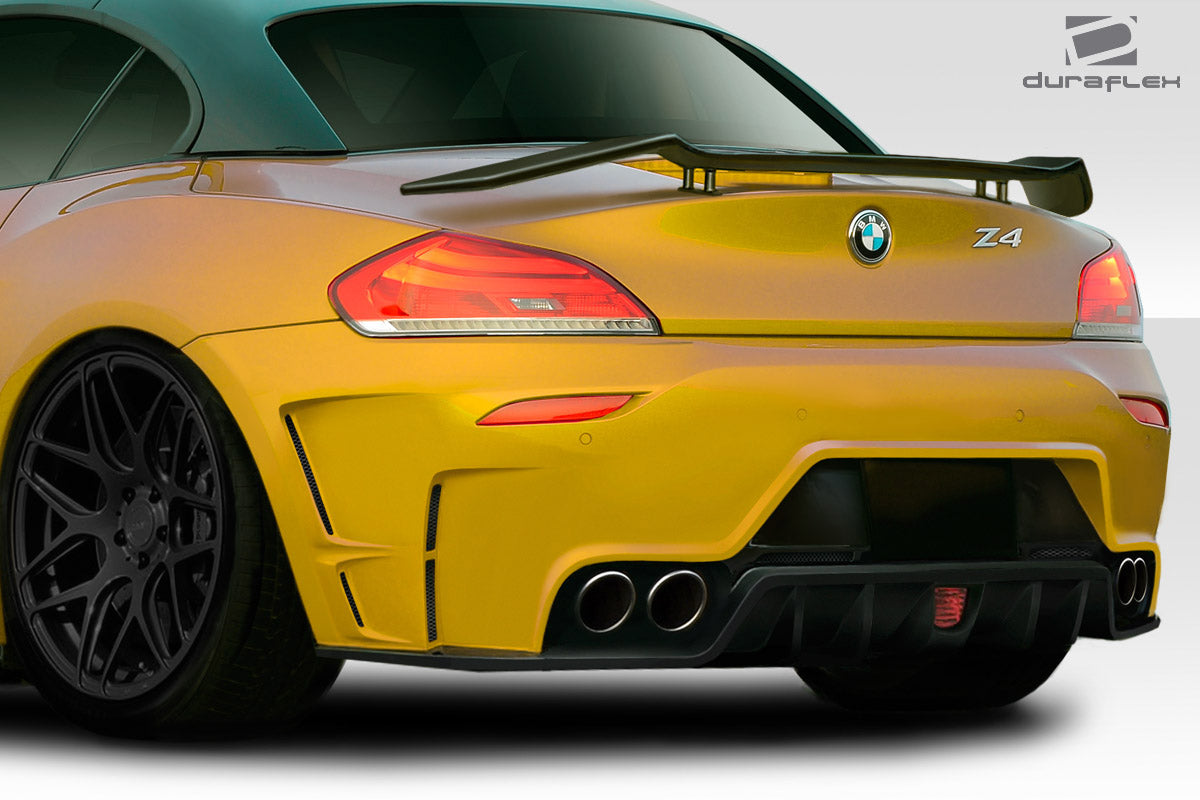 Extreme Dimensions Duraflex TKR Rear Bumper Cover Compatible With 2009-2016 BMW Z4 - 1 Piece - 113519