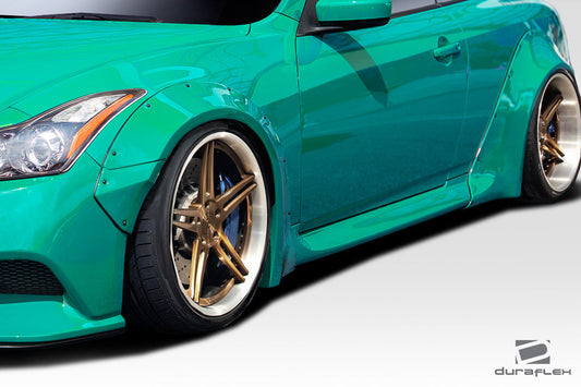 Extreme Dimensions Duraflex LBW Side Skirts Compatible With 2008-2015 Infiniti G Coupe - 2 Piece - 113530