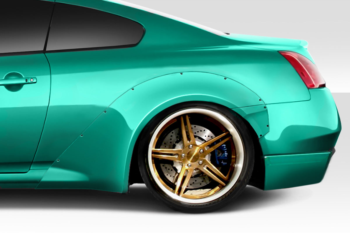 Extreme Dimensions Duraflex LBW Wide Body Kit Compatible With 2008-2015 Infiniti G Coupe G37 Q60 - 8 Piece - 113665