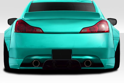 Extreme Dimensions Duraflex LBW Rear Lip Add On Spoiler Compatible With 2008-2015 Infiniti G Coupe - 3 Piece - 113532