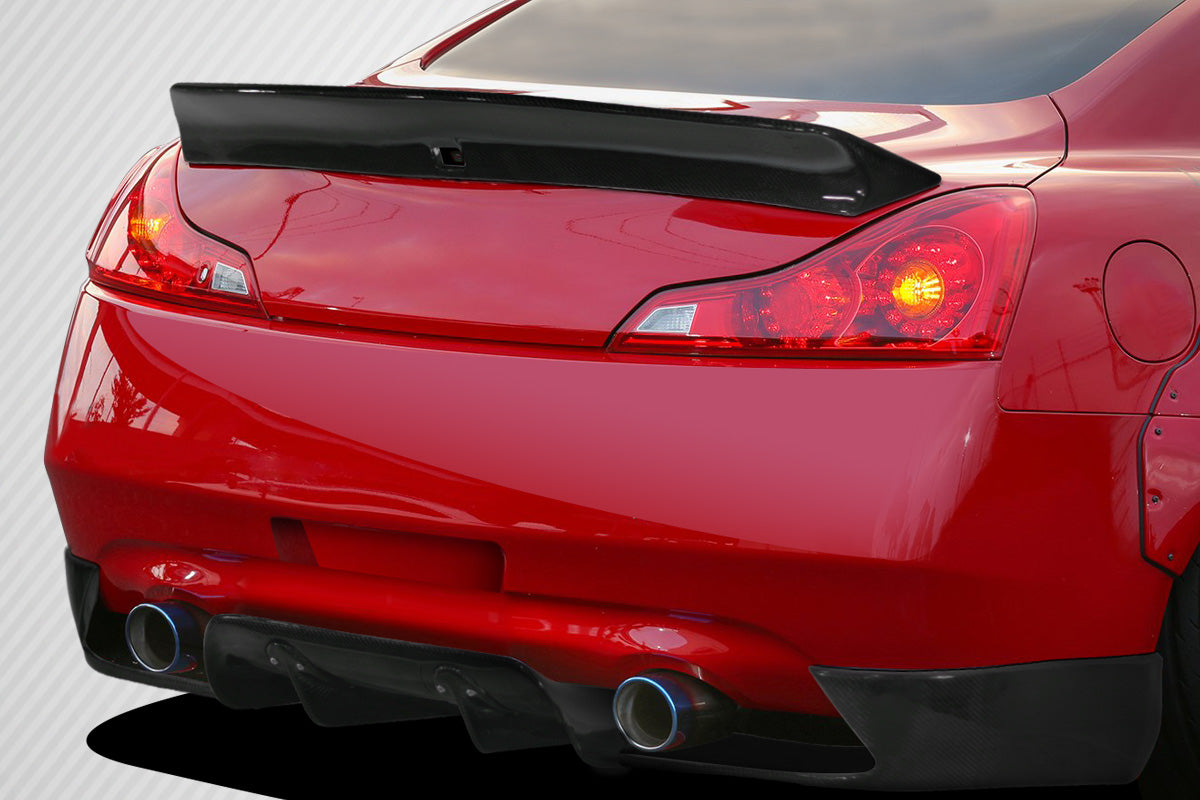 Carbon Creations LBW Wing Spoiler Compatible With 2008-2015 Infiniti G Coupe - 1 Piece - 113535