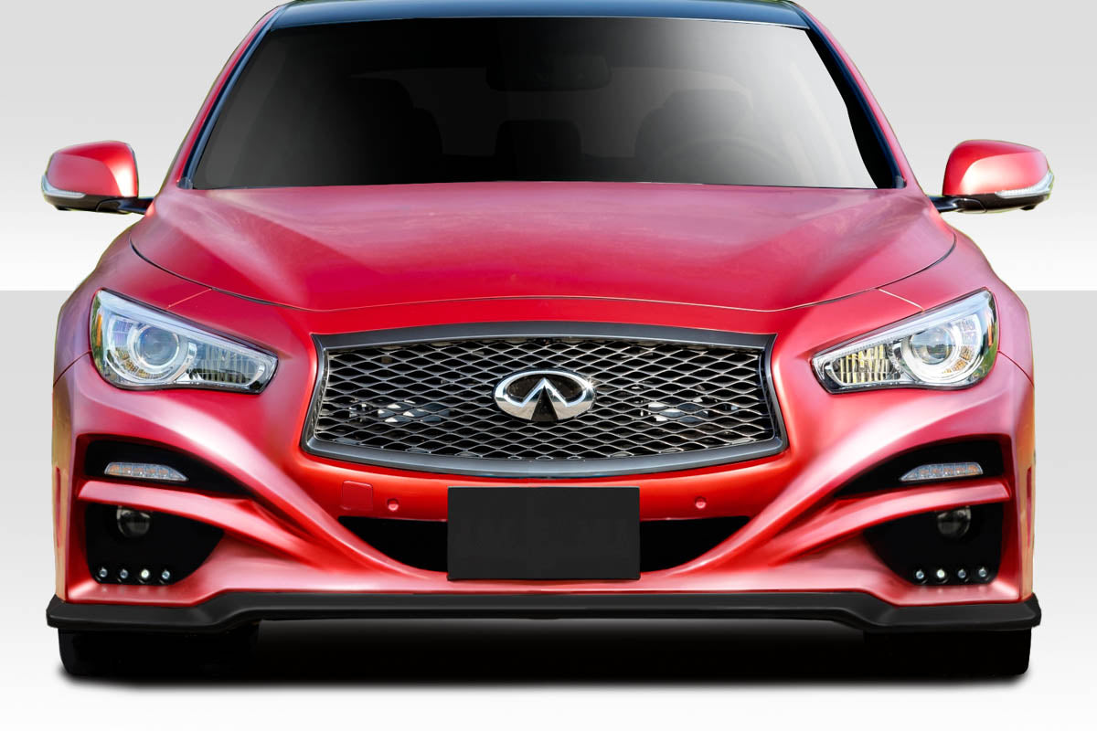 Extreme Dimensions Duraflex Impulse Front Bumper Cover Compatible With 2014-2023 Infiniti Q50 - 1 Piece - 113536