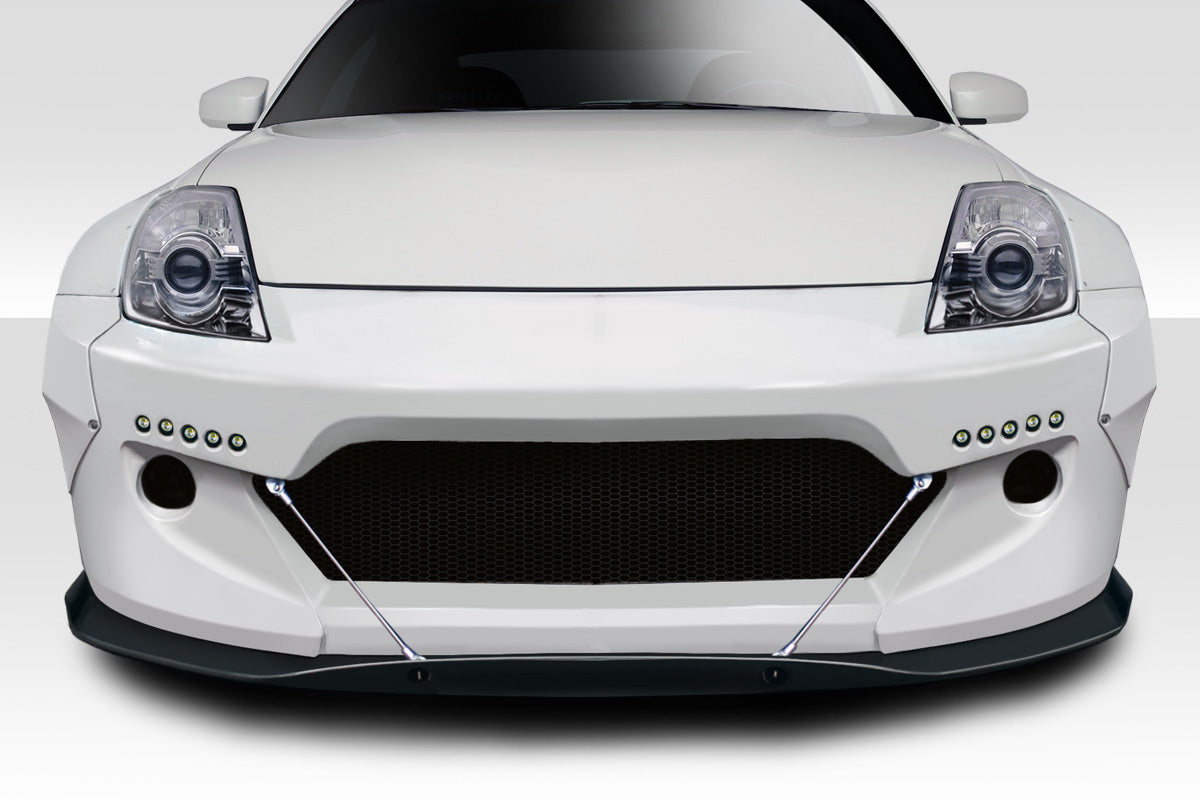 Extreme Dimensions Duraflex RBS Front Bumper Cover Compatible With 2003-2008 Nissan 350Z - 1 Piece - 113541