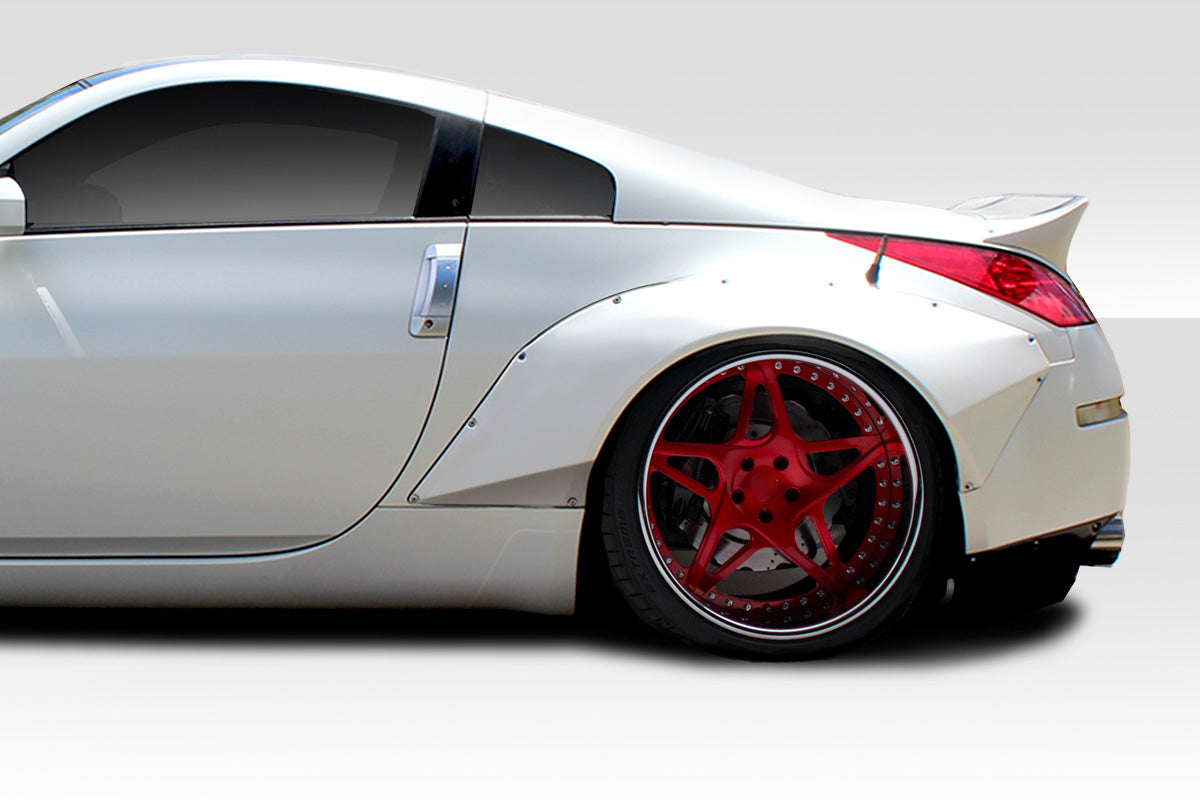 Extreme Dimensions Duraflex RBS Rear Fender Flares Compatible With 2003-2008 Nissan 350Z - 2 Piece - 113545