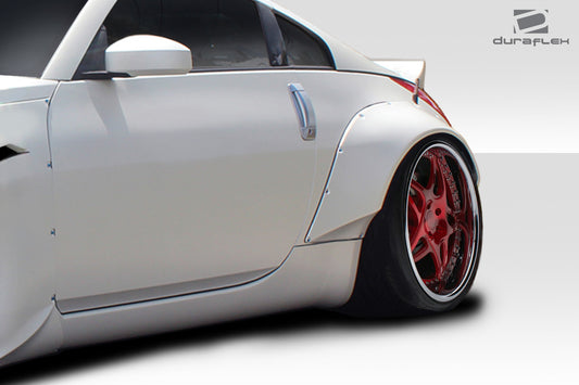 Extreme Dimensions Duraflex RBS Rear Fender Flares Compatible With 2003-2008 Nissan 350Z - 2 Piece - 113545