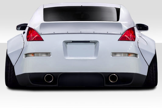 Extreme Dimensions Duraflex RBS Rear Lip Add On Spoiler Compatible With 2003-2008 Nissan 350Z - 3 Piece - 113546