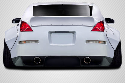 Carbon Creations RBS Rear Lip Add On Spoiler Compatible With 2003-2008 Nissan 350Z - 3 Piece - 113547