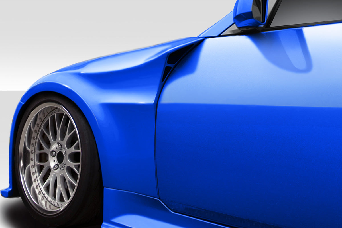 Extreme Dimensions Duraflex Demon Front Fenders Compatible With 2003-2008 Nissan 350Z - 2 Piece - 113548