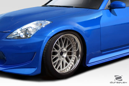 Extreme Dimensions Duraflex Demon Front Fenders Compatible With 2003-2008 Nissan 350Z - 2 Piece - 113548