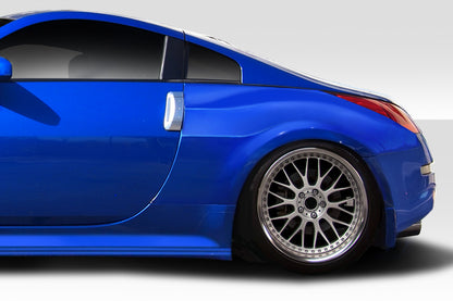 Extreme Dimensions Duraflex Demon Rear Fender Flares Compatible With 2003-2008 Nissan 350Z - 2 Piece - 113549