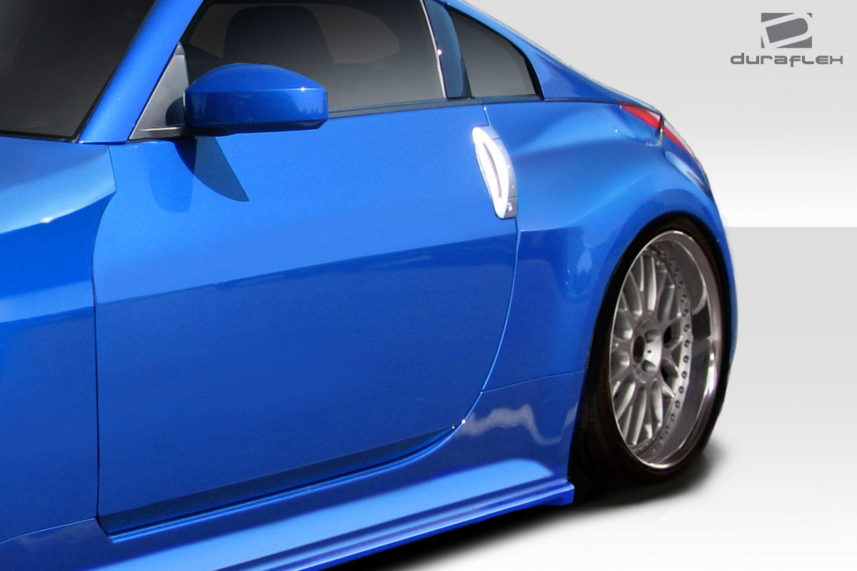 Extreme Dimensions Duraflex Demon Rear Fender Flares Compatible With 2003-2008 Nissan 350Z - 2 Piece - 113549