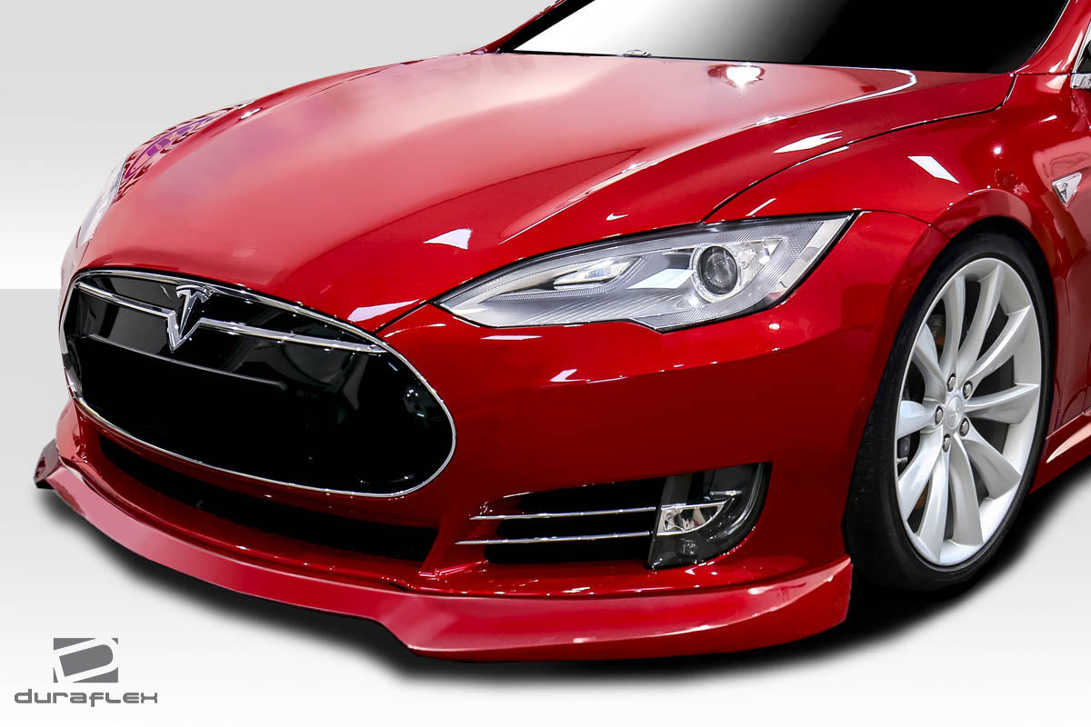 Extreme Dimensions Duraflex Utech Front Lip Spoiler Compatible With 2012-2016 Tesla Model S - 1 Piece - 113550