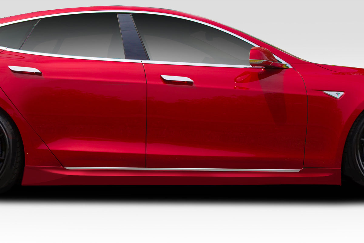 Extreme Dimensions Duraflex UTech Body Kit Compatible With 2012-2016.5 Tesla Model S - 4 Piece - 113662