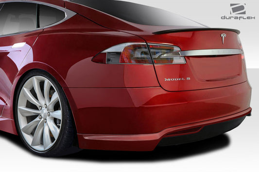 Extreme Dimensions Duraflex Utech Rear Lip Add On Spoiler Compatible With 2012-2016 Tesla Model S - 1 Piece - 113554