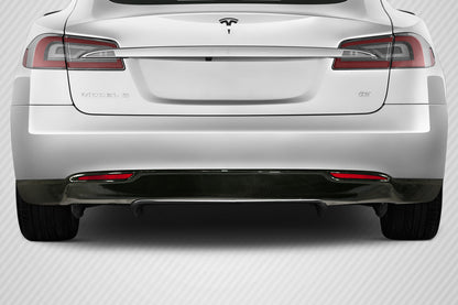Carbon Creations Utech Rear Lip Add On Spoiler Compatible With 2012-2016 Tesla Model S - 1 Piece - 113555