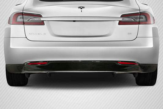 Carbon Creations Utech Rear Lip Add On Spoiler Compatible With 2012-2016 Tesla Model S - 1 Piece - 113555