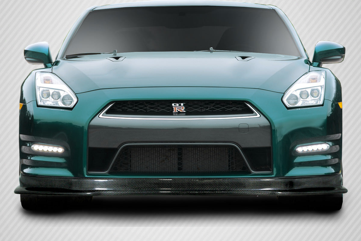 Carbon Creations HK Front Lip Spoiler Compatible With 2012-2016 Nissan GTR - 1 Piece - 113557