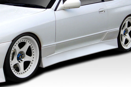 Extreme Dimensions Duraflex V-Speed Side Skirts Compatible With 1989-1994 Nissan Skyline R32 2DR - 2 Piece - 113563