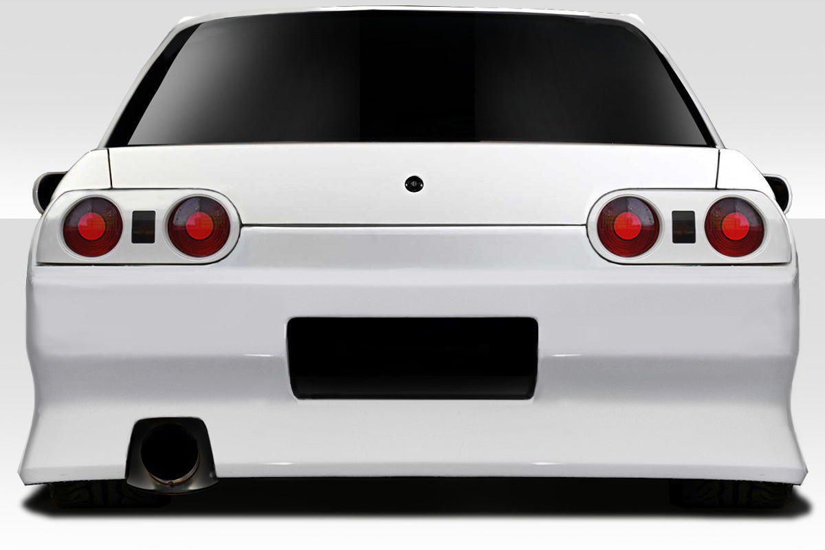 Extreme Dimensions Duraflex V-Speed Rear Bumper Cover Compatible With 1989-1994 Nissan Skyline R32 2DR - 1 Piece - 113564