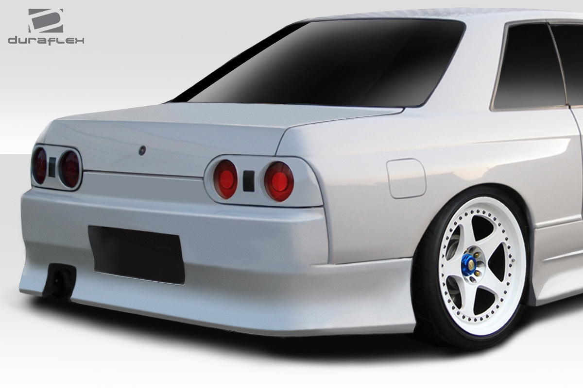 Extreme Dimensions Duraflex V-Speed Rear Bumper Cover Compatible With 1989-1994 Nissan Skyline R32 2DR - 1 Piece - 113564