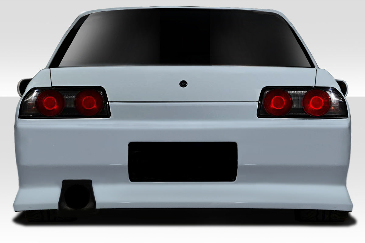 Extreme Dimensions Duraflex V-Speed Rear Bumper Cover Compatible With 1989-1994 Nissan Skyline R32 4DR - 1 Piece - 113566