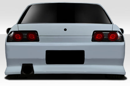 Extreme Dimensions Duraflex V-Speed Rear Bumper Cover Compatible With 1989-1994 Nissan Skyline R32 4DR - 1 Piece - 113566