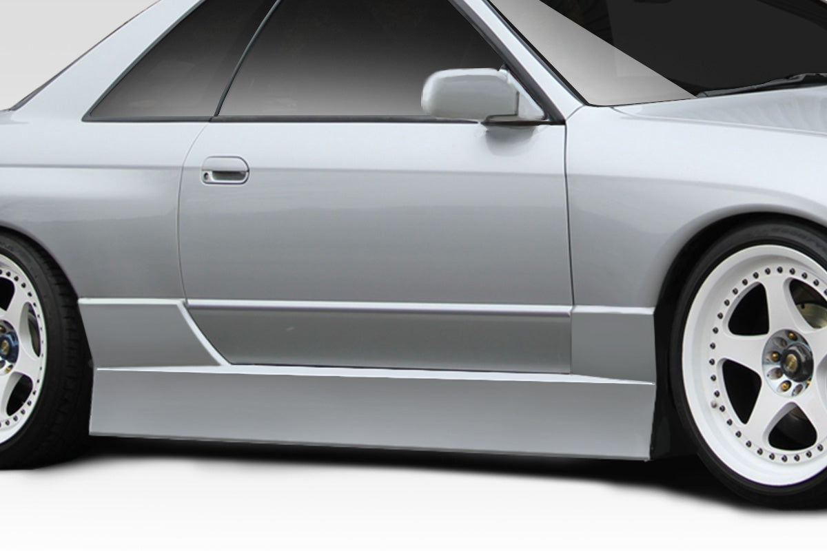 Extreme Dimensions Duraflex Type U Side Skirts Compatible With 1989-1994 Nissan Skyline R32 2DR - 2 Piece - 113568
