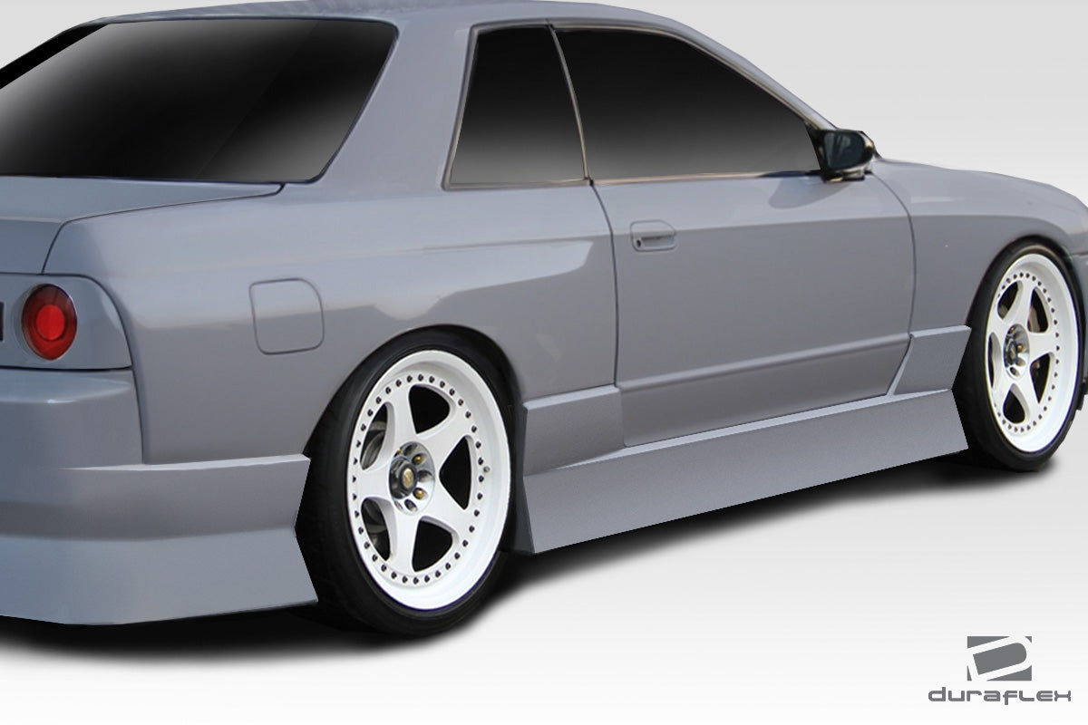 Extreme Dimensions Duraflex Type U Side Skirts Compatible With 1989-1994 Nissan Skyline R32 2DR - 2 Piece - 113568